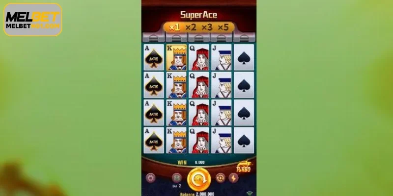 Basic information about the Melbet Super Ace game