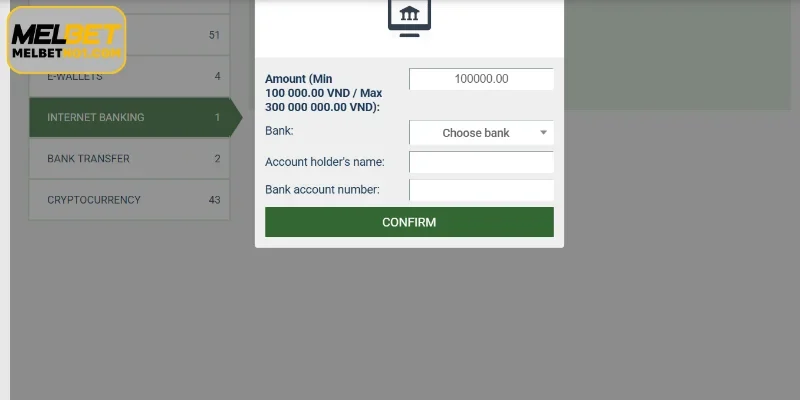 Instructions on how to withdraw money quickly on Melbet