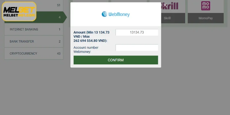 Prerequisites to be met before Melbet withdraw money
